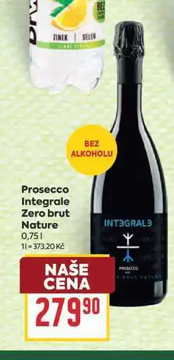 Billa Prosecco Integrale Zero brut Nature nabídka