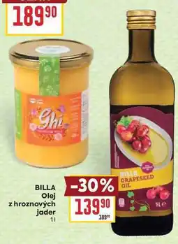 Billa BILLA Olej z hroznových jader nabídka