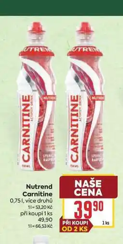 Billa Nutrend Carnitine nabídka