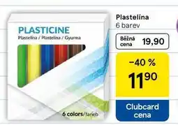 Tesco Plastelína 6 barev nabídka