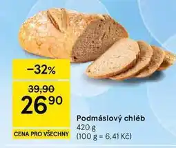 Tesco Podmáslový chléb nabídka