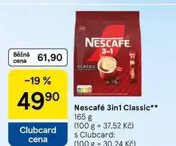 Tesco Nescafé 3in1 Classic nabídka