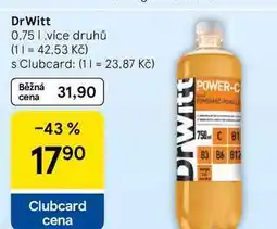 Tesco DrWitt nabídka