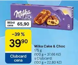 Tesco Milka Cake & Choc nabídka
