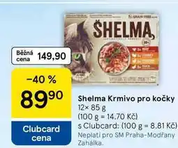 Tesco Shelma Krmivo pro kočky, 12× nabídka