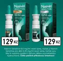 Alphega Lékárna Nasivin Sensitive nabídka
