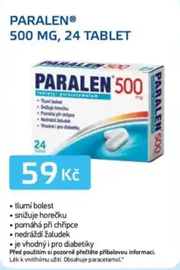 Lékárna AGEL Paralen 500 mg nabídka