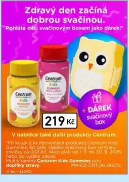 Lékárna AGEL Centrum Kids Gummies nabídka