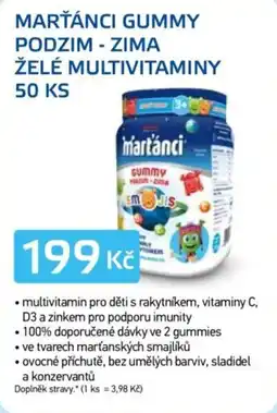 Lékárna AGEL Martánci gummy podzim - zima nabídka