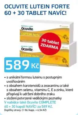 Lékárna AGEL OcuVite Lutein Forte nabídka