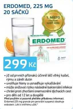 Lékárna AGEL Erdomed 225 mg nabídka