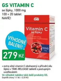 Alphega Lékárna GS vitamin c se šípkou nabídka