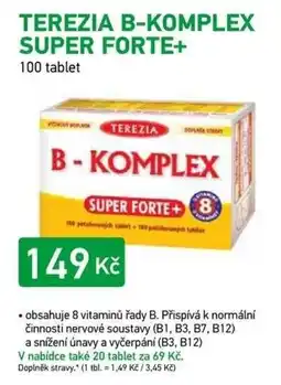 Alphega Lékárna Terezia b-komplex super forte+ nabídka