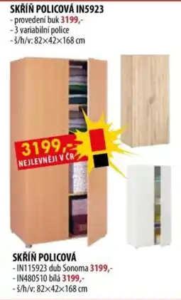 IDEA nábytek Skříň policová IN5923 nabídka