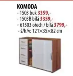 IDEA nábytek Komoda nabídka