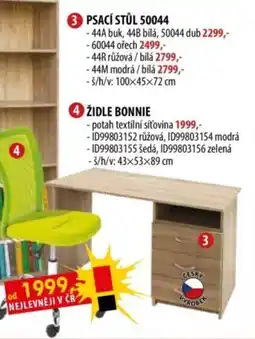 IDEA nábytek PSACÍ STŮL 50044 nabídka