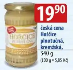 Bala Hořčice plnotučná, kreměská nabídka