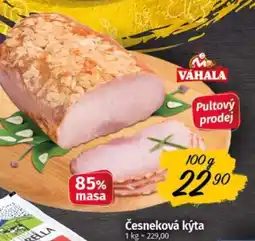 COOP TIP Váhala česneková kýta nabídka