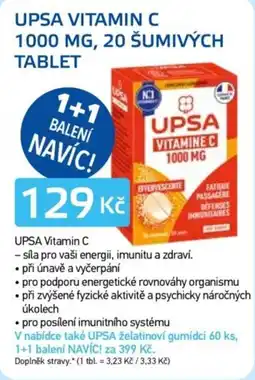Lékárna AGEL Upsa vitamin c nabídka