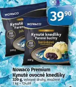 COOP TIP Nowaco Premium Kynuté ovocné knedlíky nabídka