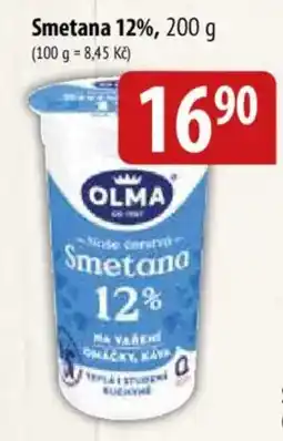 Bala Olma Smetana 12% nabídka