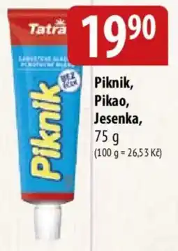 Bala Tatra Piknik nabídka