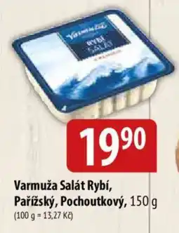 Bala Varmuža Rybí Salát Pařížský Pochoutkový nabídka