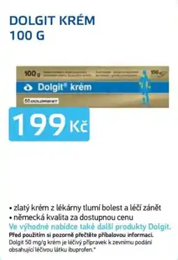 Lékárna AGEL Dolgit krém nabídka