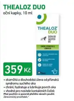 Alphega Lékárna Thealoz duo oční kapky nabídka