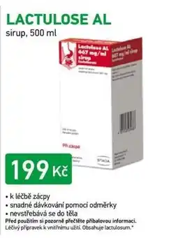 Alphega Lékárna Lactulose Al nabídka