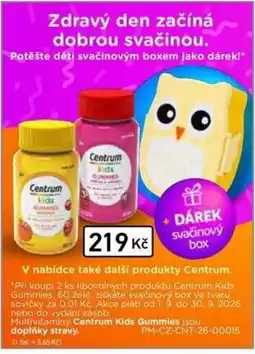 Alphega Lékárna Centrum Kids Gummies nabídka