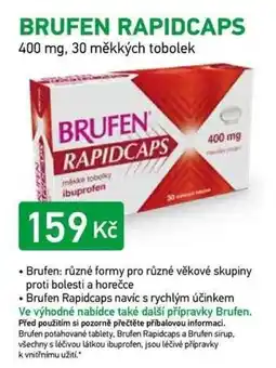Alphega Lékárna Brufen rapidcaps nabídka