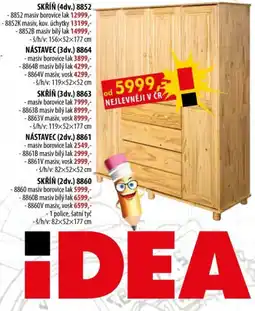 IDEA nábytek Idea skříň (4dv.) 8852 nabídka