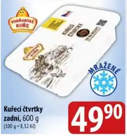 Bala Vodňanské kuřecí čtvrtky zadní nabídka