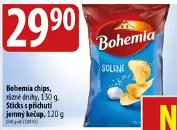 Bala Bohemia chips nabídka