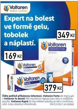 Alphega Lékárna Voltaren nabídka