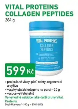 Alphega Lékárna Vital Proteins Collagen Peptides nabídka