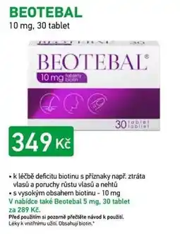 Alphega Lékárna Beotebal nabídka