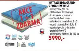 IDEA nábytek Matrace idea grand s potahem m35s nabídka