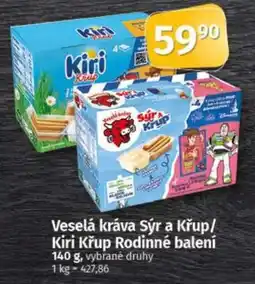 COOP TIP Veselá kráva Sýr a Křup nabídka