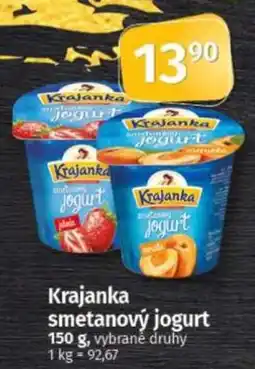 COOP TIP Krajanka smetanový jogurt nabídka