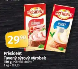 COOP TIP Président Tavený sýrový výrobek nabídka