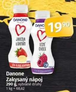 COOP TIP Danone Zakysaný nápoj nabídka