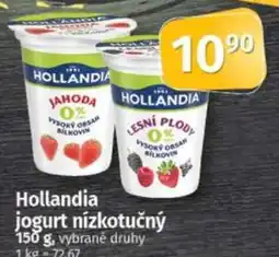 COOP TIP Hollandia jogurt nízkotučný nabídka