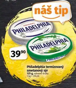 COOP TIP philadelphia termizovaný smetanový sýr nabídka