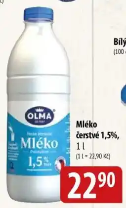 Bala Olma mléko čerstvé 1,5% nabídka