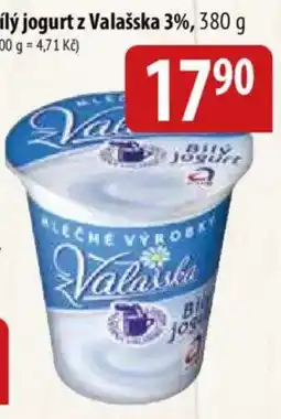 Bala Valaška bílý jogurt nabídka
