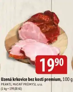 Bala Prantl masný průmysl sr.o. uzená krkovice bez kosti premium nabídka