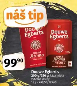 COOP TIP Douwe Egberts Grand Aroma nabídka