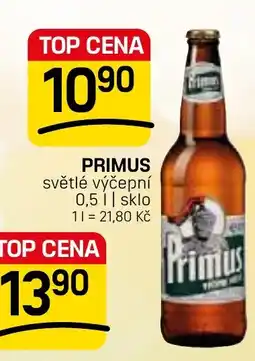 Flop Primus světlé výčepní nabídka